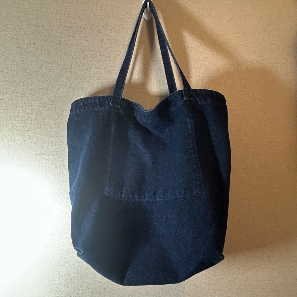 Denim tote bag